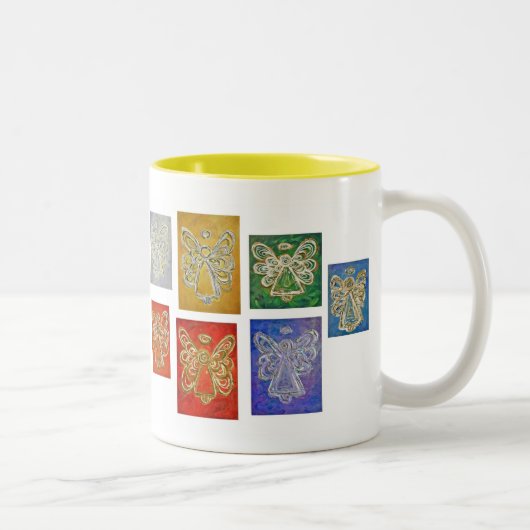 Angel Color Series-Tasse Zweifarbige Tasse (Rechts)