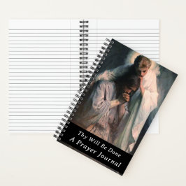 Angel Comforting Jesus Prayer Journal Notizblock