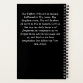 Angel Comforting Jesus Prayer Journal Notizblock (Rückseite)