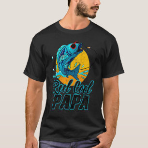 Angel-Cool-Papa-Angeln-Sonnenbrille Vatertag T-Shirt
