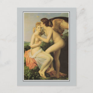 Angel, Cupid und Psyche von Gérard Postkarte