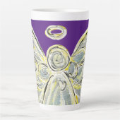 Angel Custom Latte Tasse Cup (Vorderseite)