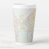 Angel Custom Latte Tasse Cup (Vorderseite)