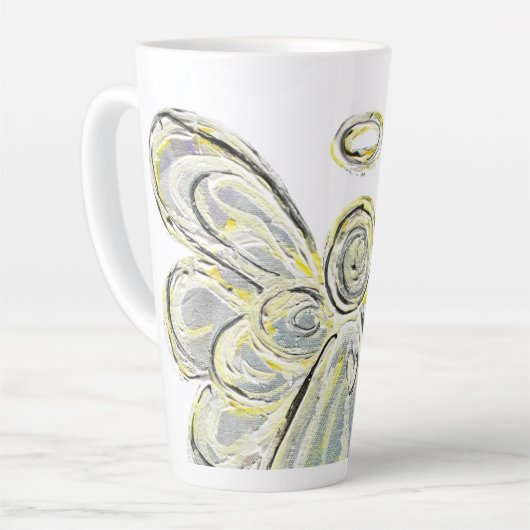 Angel Custom Latte Tasse Cup (Linke Ecke)