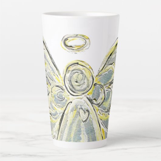 Angel Custom Latte Tasse Cup (Vorderseite)