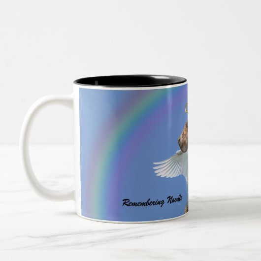 Angel Dackel Erinnerung Kaffee Tasse (Links)