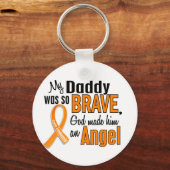 Angel Daddy Leukemia Schlüsselanhänger (Vorderseite)