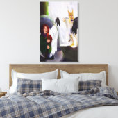 Angel/Dämon Leinwanddruck (Insitu (Schlafzimmer))