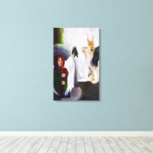 Angel/Dämon Leinwanddruck (Insitu (Holzboden))