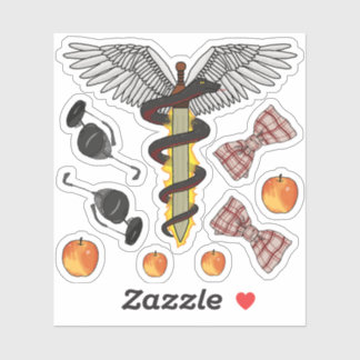 Angel-/Dämonenaufkleber Aufkleber