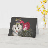 Angel Dan Grußkarte Karte (Gelbe Blume)