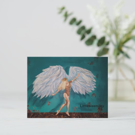 Angel Dancer Postkarte (Stehend Vorderseite)