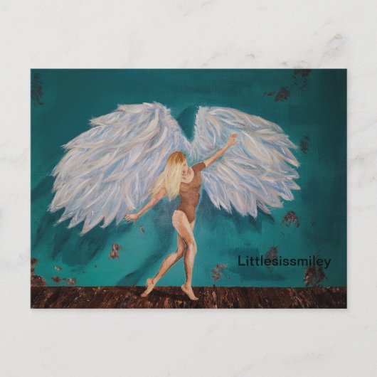 Angel Dancer Postkarte (Vorderseite)