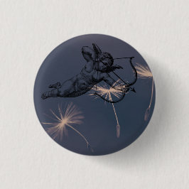 Angel Dandelion Dream Cupid Liebe Button