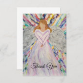 Angel Dankeschön-Karte Dankeskarte (Vorne/Hinten)