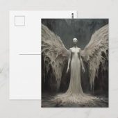 Angel Dark Fantasy Postkarte (Vorne/Hinten)