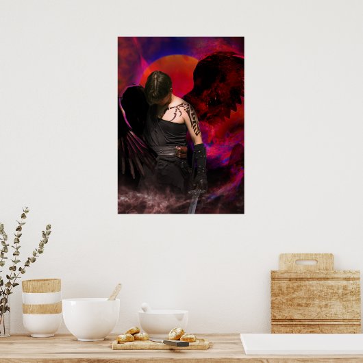 ‚Angel Daturi‘ Poster (Küche)