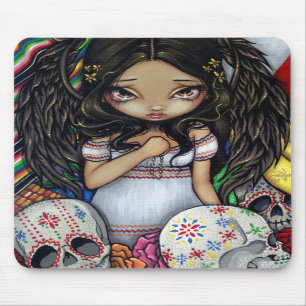"Angel de Los Muertos" Mousepad