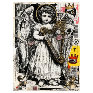 Angel Decoupage Tissue Paper Street Art Collage Seidenpapier
