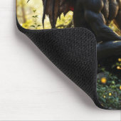 Angel Demon übernatürliches helles Design Mousepad (Ecke)