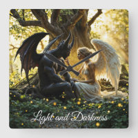 Angel Demon übernatürliches helles Design