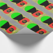 Angel der Afrikanischen Diaspora Geschenkpapier (Ecke)