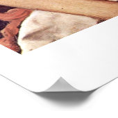 Angel der Annunziation durch Tizian Poster (Ecke)