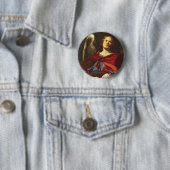 Angel, der das Schiff und das Handtuch hält Button (Beispiel)