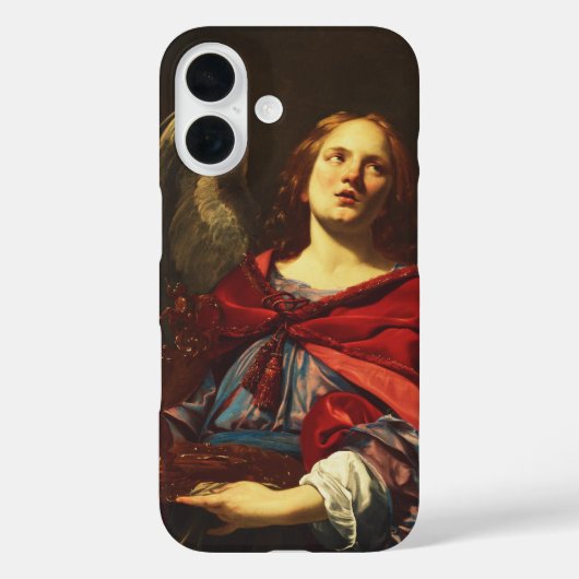 Angel, der das Schiff und das Handtuch hält Case-Mate iPhone Hülle (Rückseite)