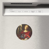 Angel, der das Schiff und das Handtuch hält Magnet (In Situ (Geschirrspüler))