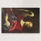Angel, der das Schiff und das Handtuch hält Puzzle (Horizontal)