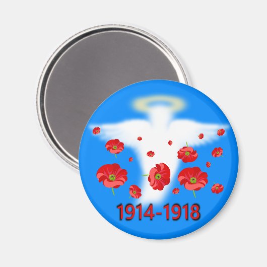 Angel der Erinnerung Magnet (Vorderseite/Rückseite)