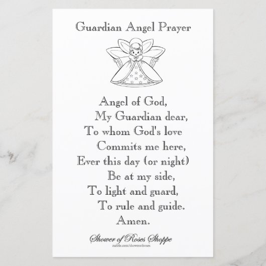 ANGEL DER FARBSEITE GOTT PRAYER (Rückseite)