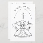 ANGEL DER FARBSEITE GOTT PRAYER (Vorne/Hinten)