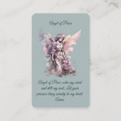Angel der Friedensgebet-Karte Visitenkarte (Vorderseite)