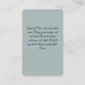 Angel der Friedensgebet-Karte Visitenkarte (Rückseite)