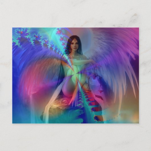 Angel der Herrlichkeit Postkarte (Vorderseite)