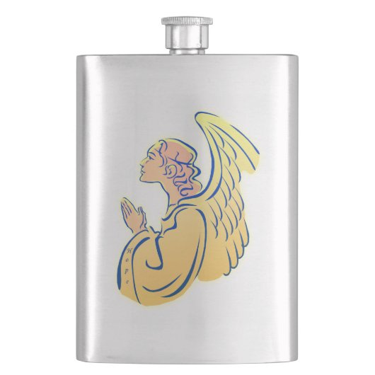 Angel der Hope Flask Flachmann (Vorderseite)