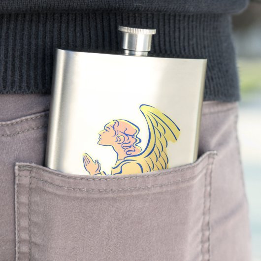 Angel der Hope Flask Flachmann (Beispiel)