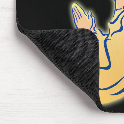Angel der Hope Mouse Pad Mousepad (Ecke)