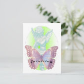 ANGEL DER INTUITION POSTKARTE (Stehend Vorderseite)