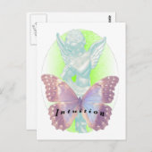 ANGEL DER INTUITION POSTKARTE (Vorne/Hinten)