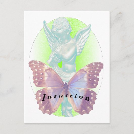 ANGEL DER INTUITION POSTKARTE (Vorderseite)