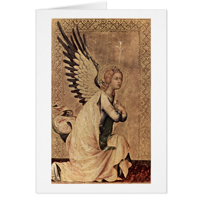 Angel der Kündigung von Simone Martini (Vorne)