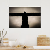 Angel der Nordsilouette Poster (Küche)