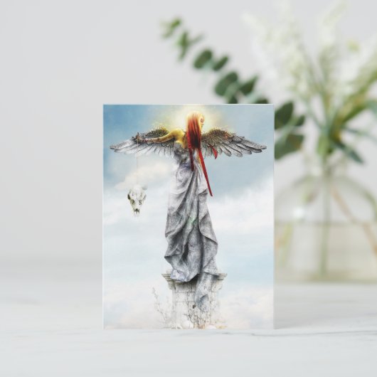 Angel der Postkarte der Gnade (Stehend Vorderseite)