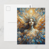 Angel der Postkarte von mir (Vorne/Hinten)