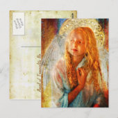 Angel der Ruhe Postkarte (Vorne/Hinten)