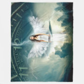 ANGEL DER ZEIT FLEECEDECKE (Vorderseite)