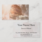 Angel des Glaubenschutzes Visitenkarte (Vorne/Hinten)